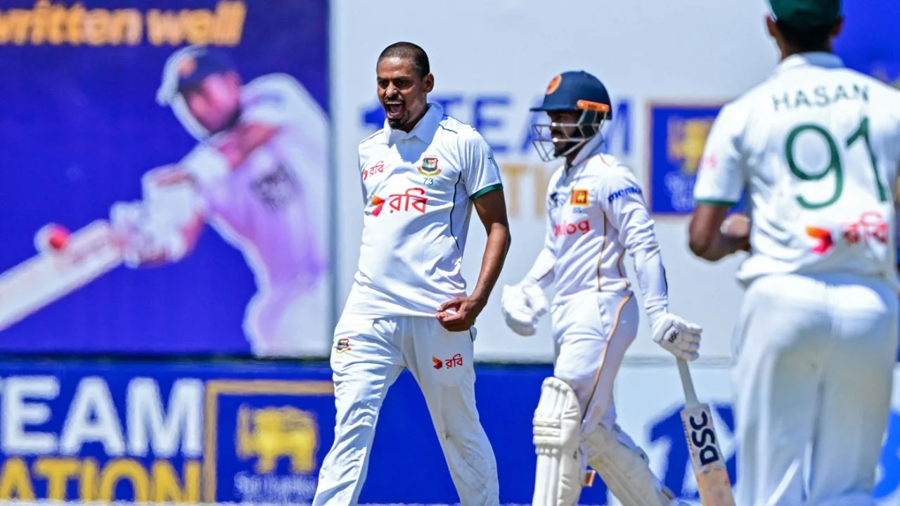 তৃতীয় দিন শেষে ১২৭ রানে এগিয়ে বাংলাদেশ